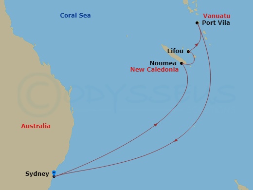 Cruise Map