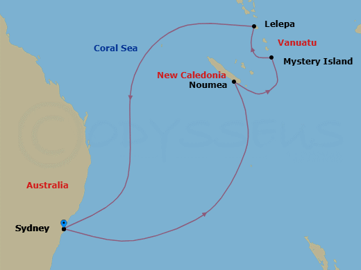 Cruise Map