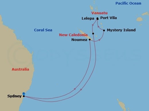 Cruise Map