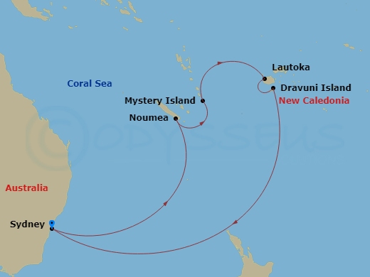 Cruise Map