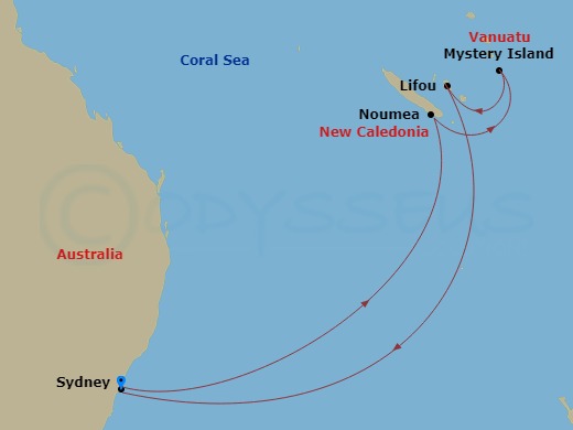 Cruise Map
