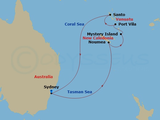Cruise Map