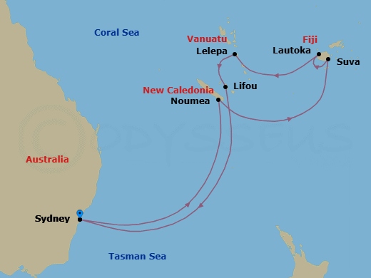Cruise Map