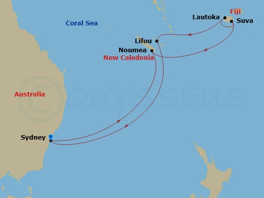 Cruise Map