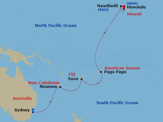 Cruise Map