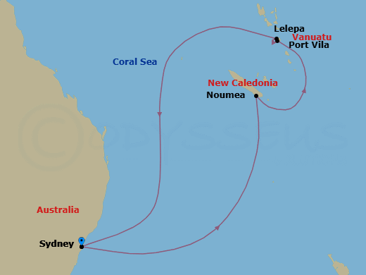 Cruise Map