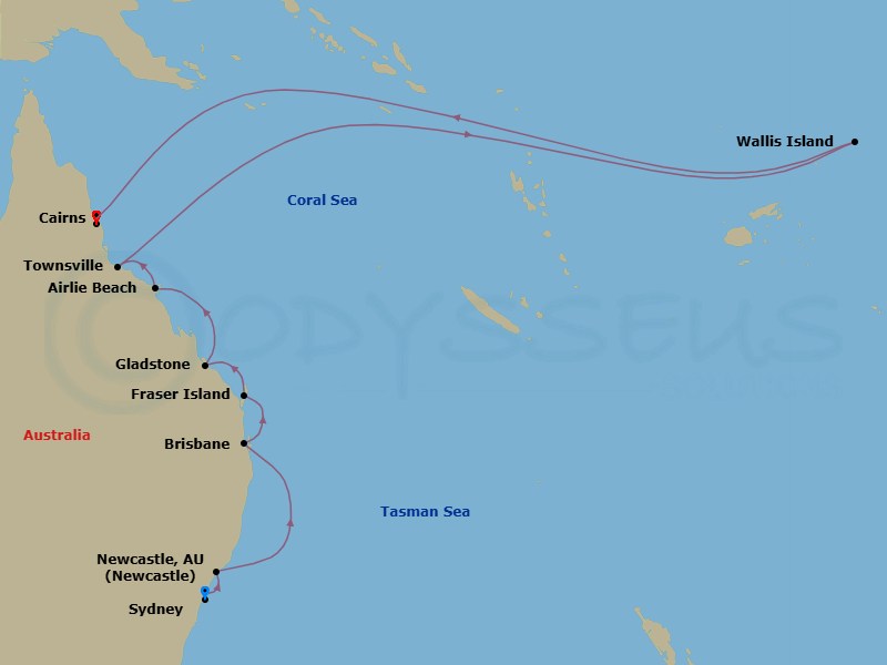 Cruise Map