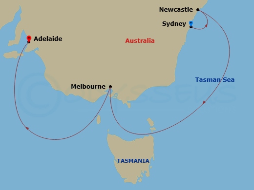 Cruise Map