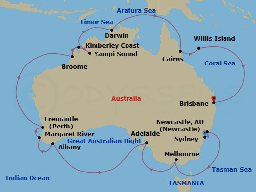 Cruise Map