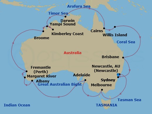 Cruise Map