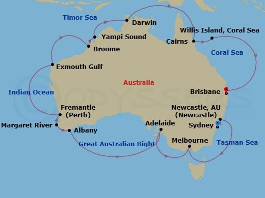 Cruise Map