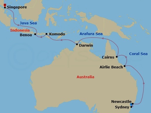 Cruise Map