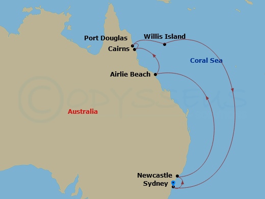 Cruise Map
