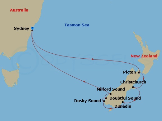 Cruise Map