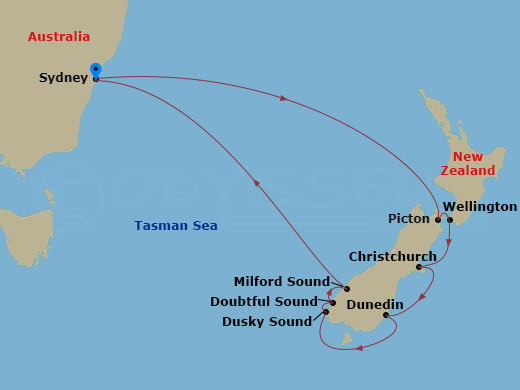 Cruise Map