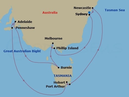 Cruise Map