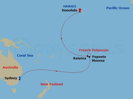 Cruise Map