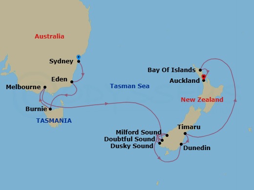 Cruise Map