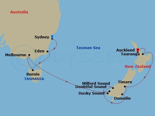 Cruise Map