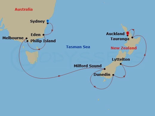 Cruise Map