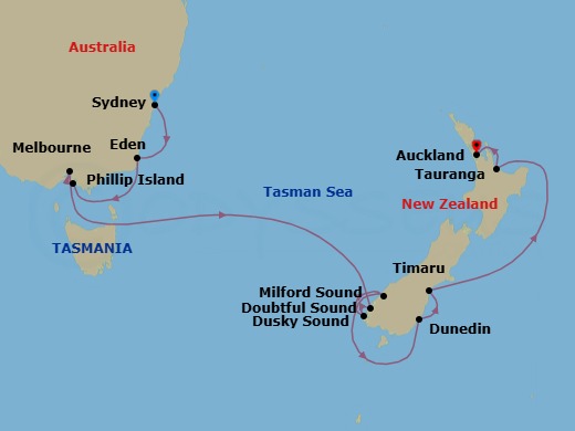 Cruise Map
