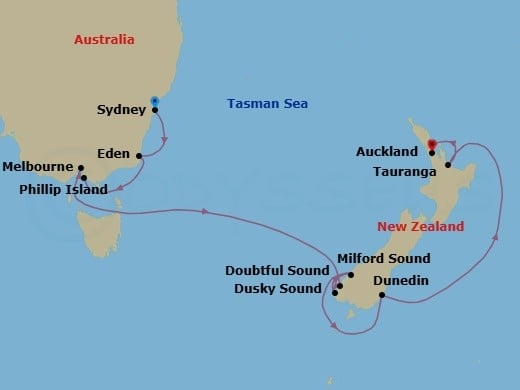Cruise Map