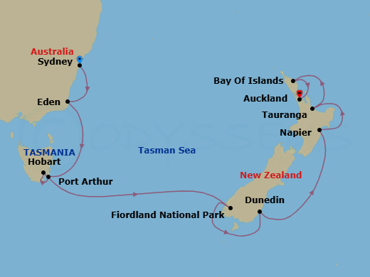Cruise Map