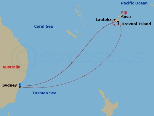 Cruise Map