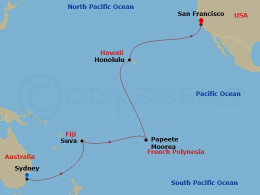 Cruise Map