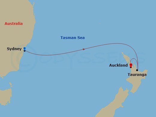Cruise Map