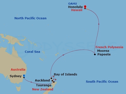 Cruise Map