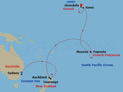 Cruise Map
