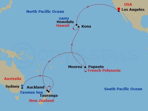 Cruise Map