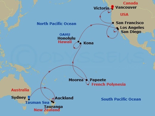 Cruise Map
