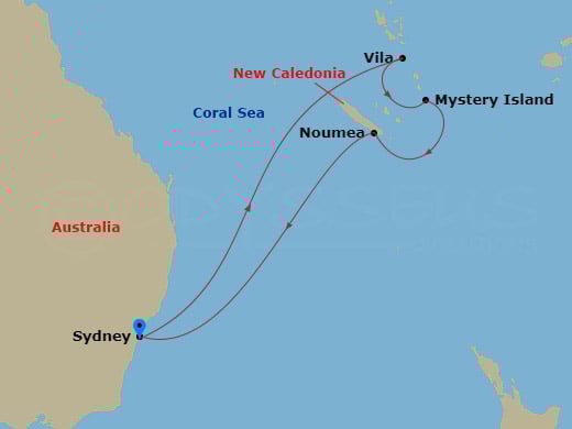Cruise Map