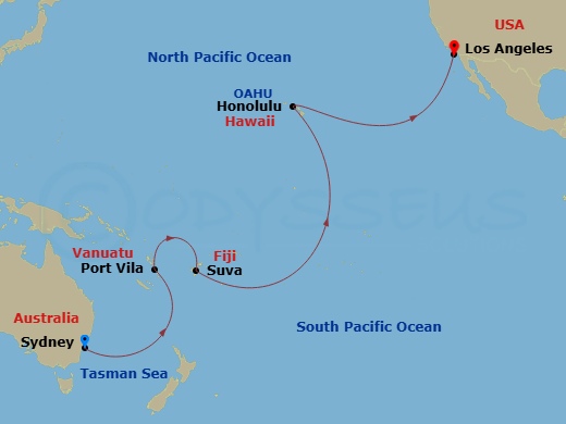 Cruise Map