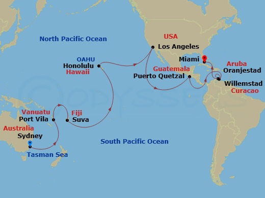 Cruise Map