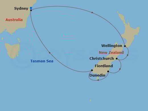 Cruise Map