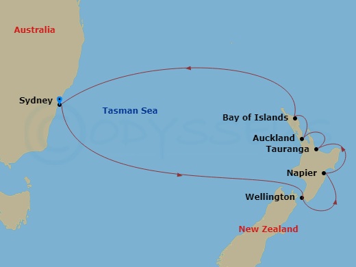 Cruise Map