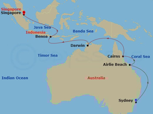 Cruise Map