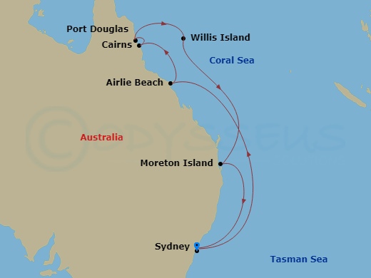 Cruise Map