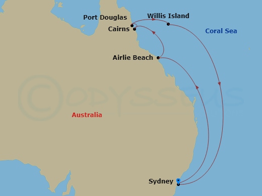 Cruise Map