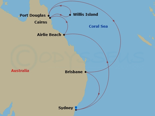Cruise Map