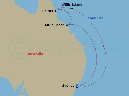 Cruise Map
