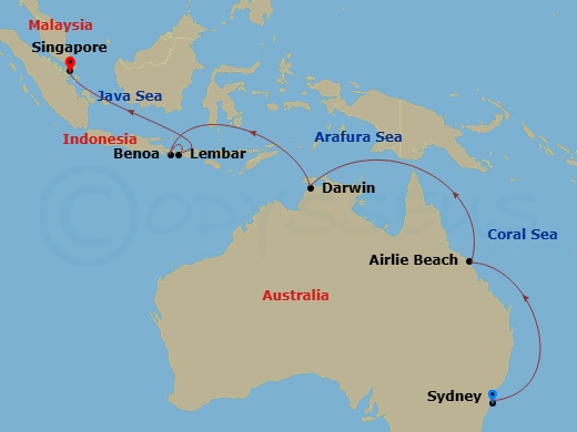 Cruise Map