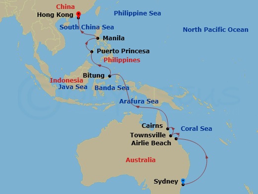Cruise Map