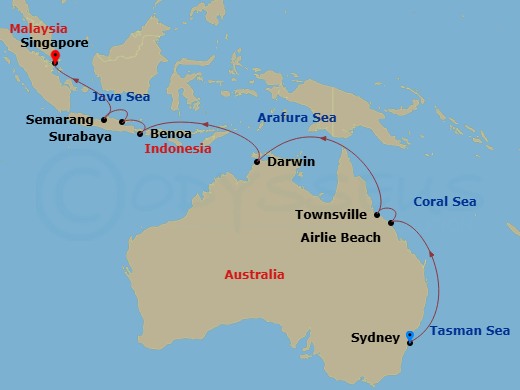 Cruise Map