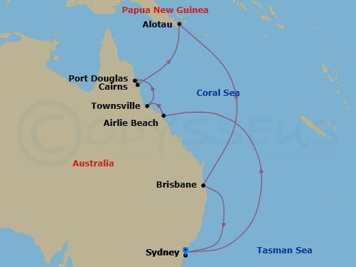 Cruise Map
