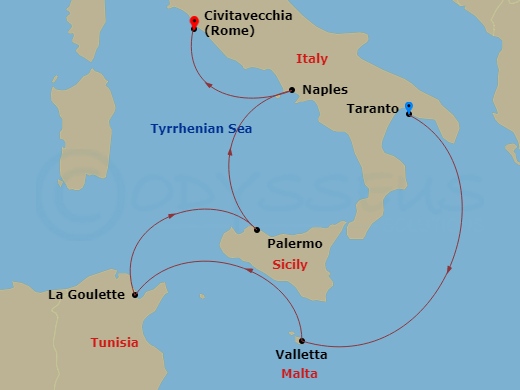 Cruise Map