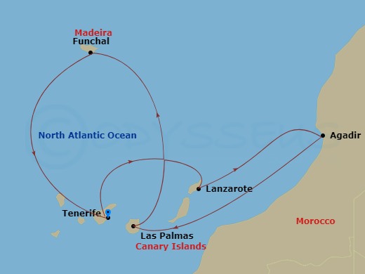 Cruise Map